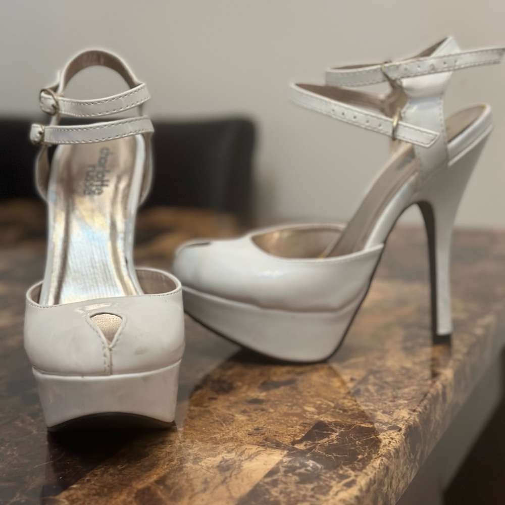 White heels